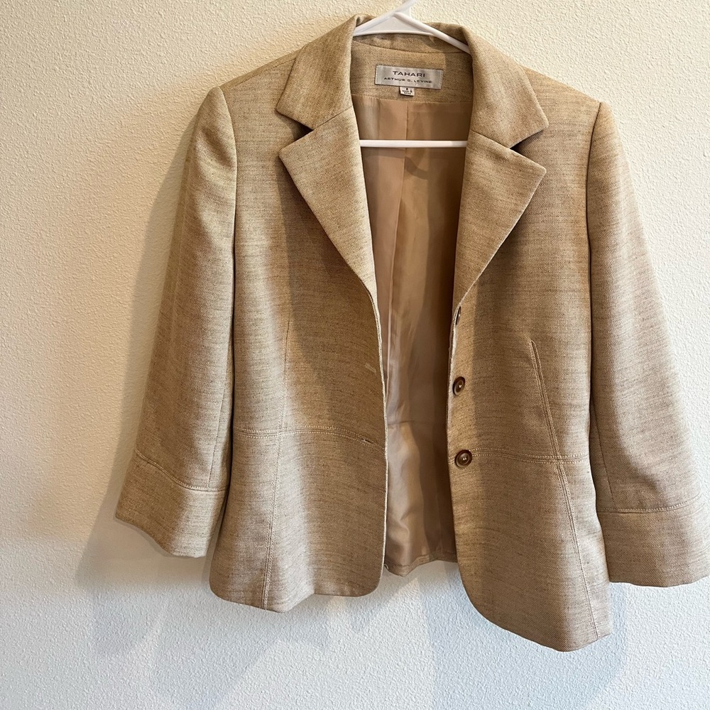 Tan blazer
